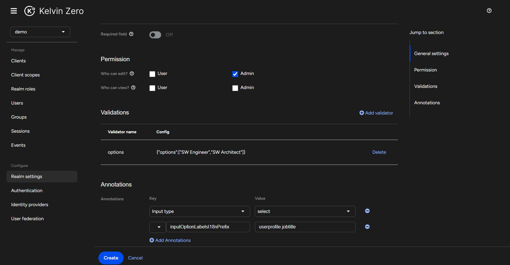 mpas user profile select options simple i18n