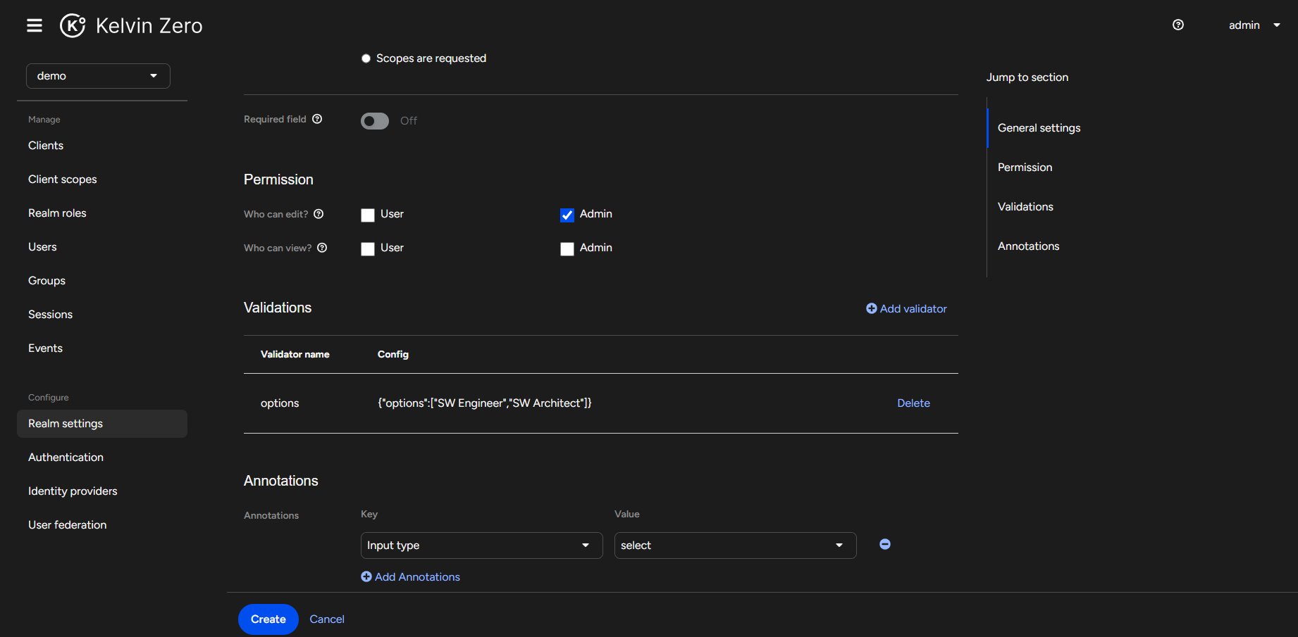 mpas user profile select options simple
